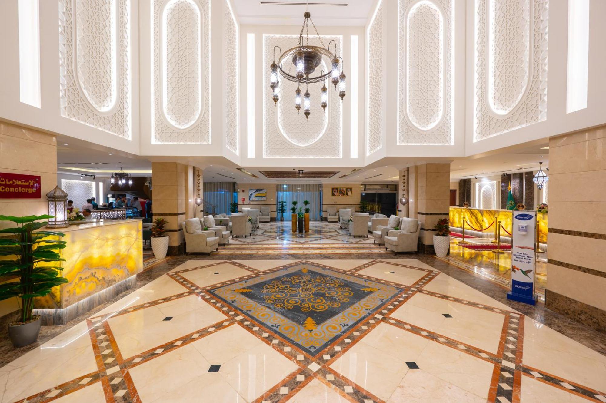 Hotel Shaza Regency Plaza Al Madinah Medina Exterior foto Lobby